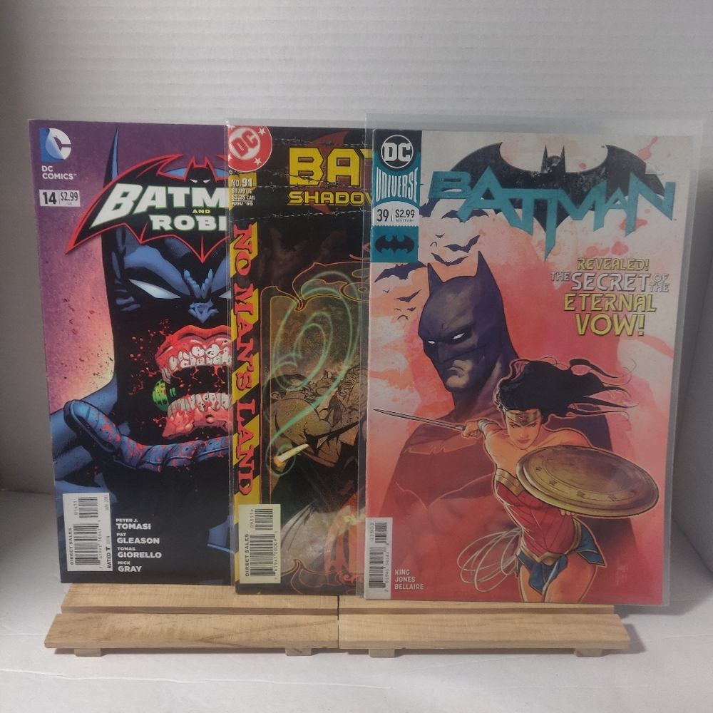 3 Batman Stories DC Comic Books